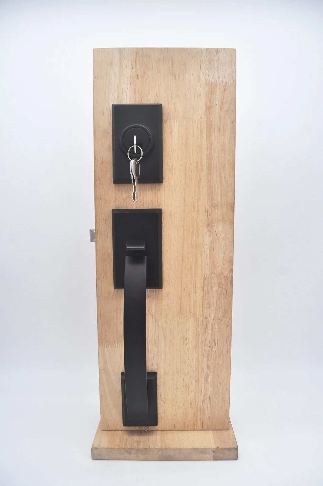 Maxal High Quality Entry Door Lock, Matt Black Grip Handle Door Locksets