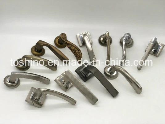 Iron Plate Aluminum Handle Door Lock (104.22203)