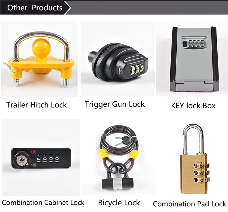Yh1212 Resettable 3 Digital Keyless Gym Locker Mailbox Password Combination Cam Lock