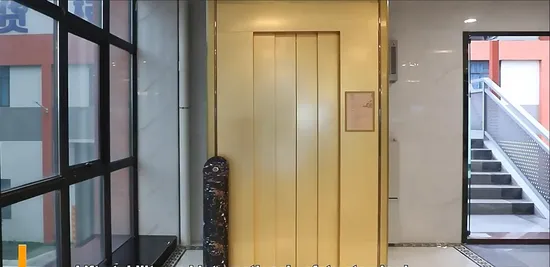 Fujixun Gold Mirror Stainless Steel Beautiful Classic Passenger Lift