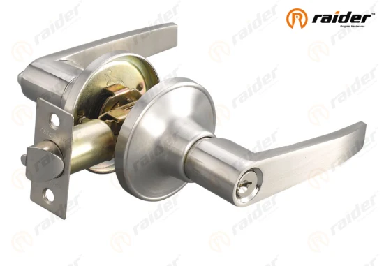 Zinc Alloy Tubular Lever Lockset, Security Door Lock