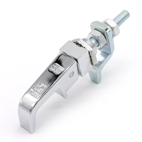 Lifting Handle Compression Door Lock Zinc Alloy Turn Cabinet Lock