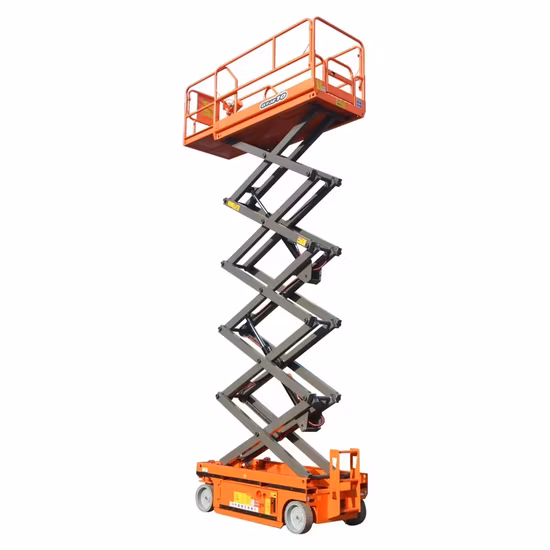 6m Aerial Work Platform Mini Scissor Lift Platform Self Propelled Electric Scissor Lift