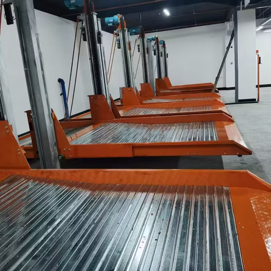 TUV Approved Customizable Hydraulic 2 Post 2 Level Car Parking Lift
