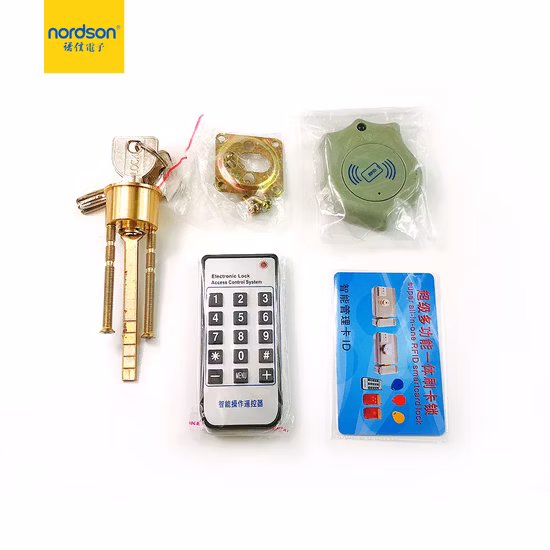 Double Cylinders Electric Rim Lock for Garage Door Metal Door